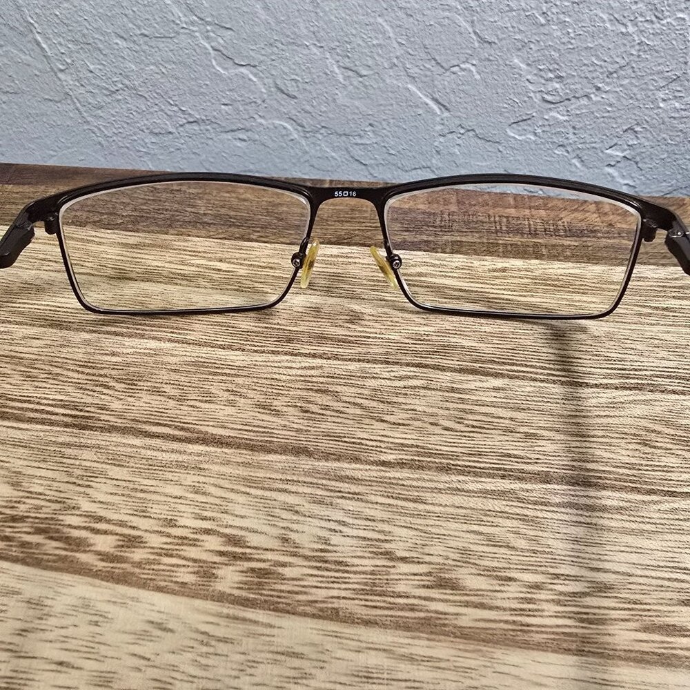 Richard Taylor Scottsdale Jack Eyeglasses Matte Brown 55-16-140 Frame READ - Picture 9 of 13